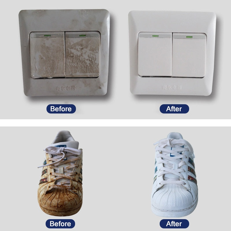 100 Pc Melamine Sponge Eraser For Kitchen, Bathroom, Etc