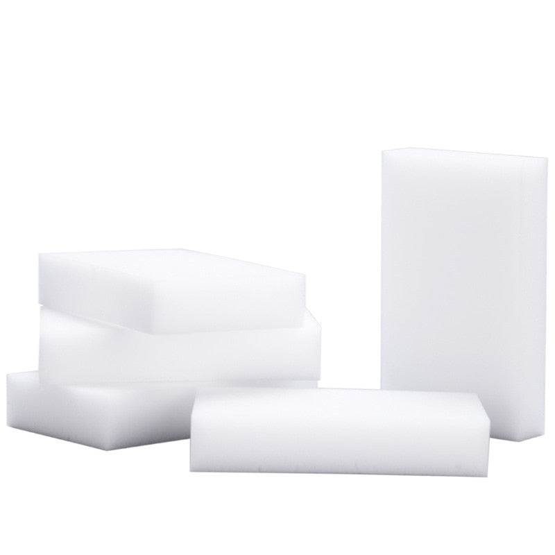 100 Pc Melamine Sponge Eraser For Kitchen, Bathroom, Etc