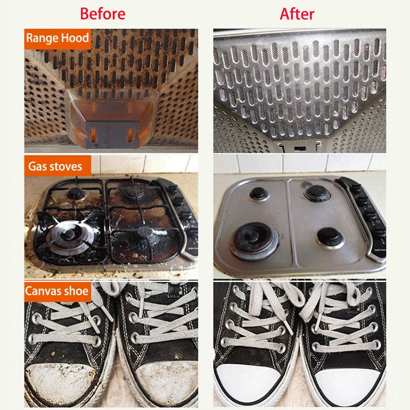 100 Pc Melamine Sponge Eraser For Kitchen, Bathroom, Etc